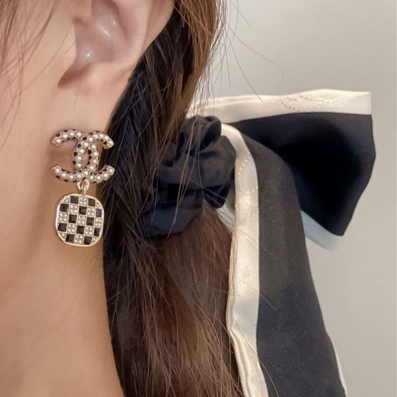 Ch*el earrings